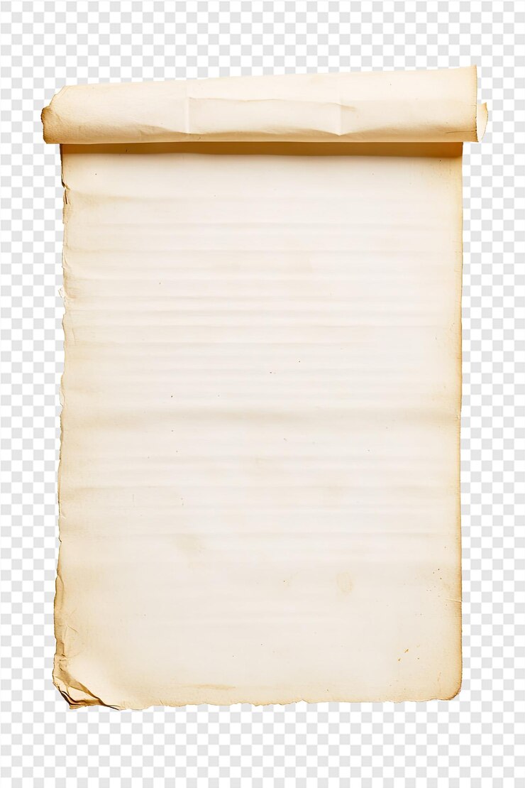 PSD un pedazo de papel con la palabra cita la palabra cita en él