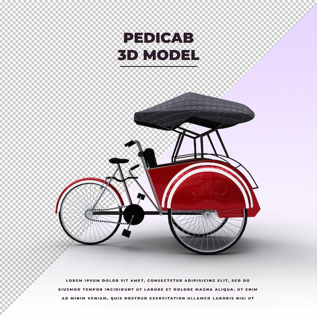 PSD pedicab