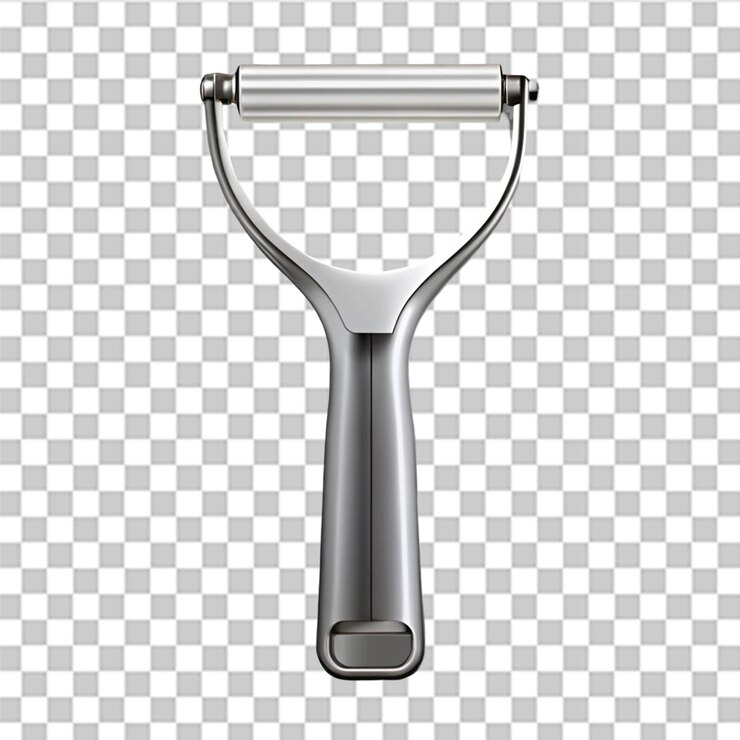 PSD peeler de vegetais isolado em fundo transparente