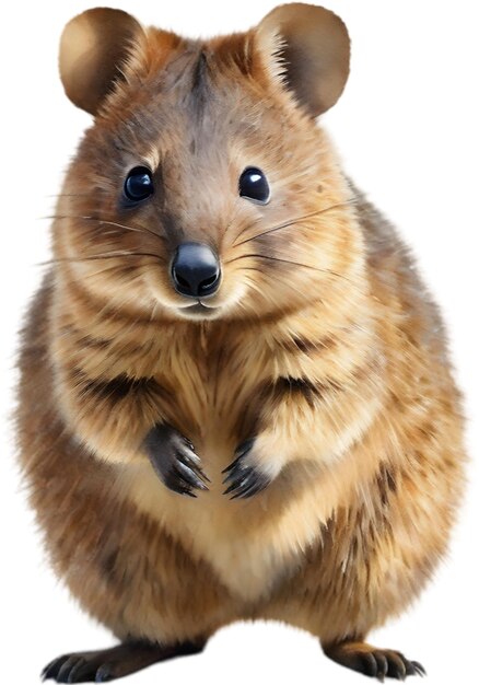 Peinture à L'aquarelle D'un Mignon Quokka