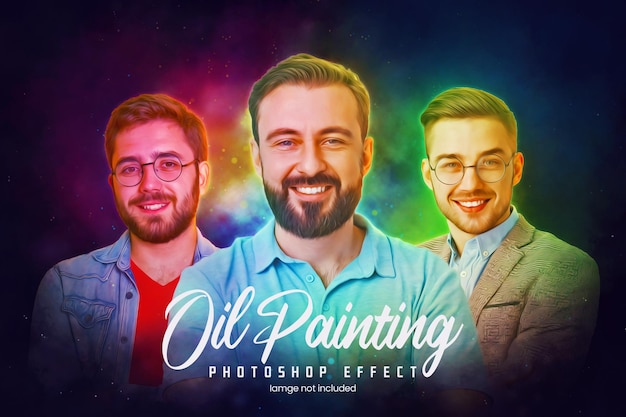 Peinture à L'huile Effet Photo Brillant