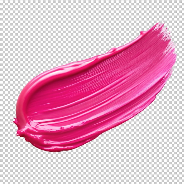 peinture à l'huile rose produit cosmétique coup de pinceau rose