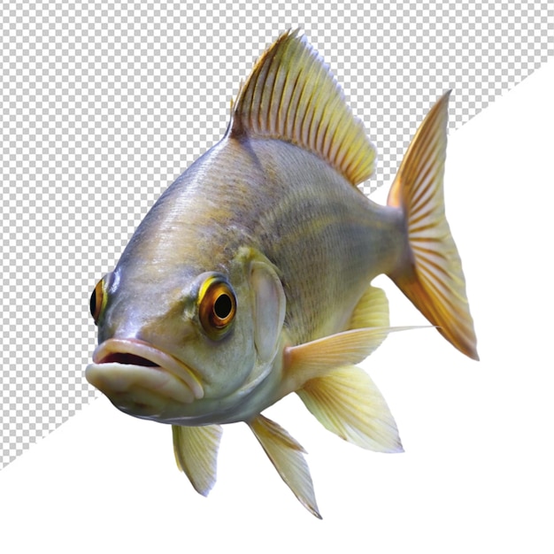 PSD peixe em fundo transparente