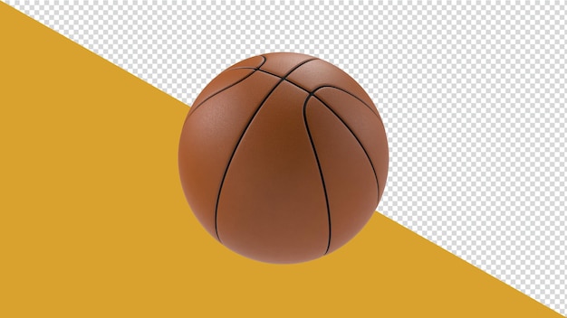 Una pelota para el baloncesto