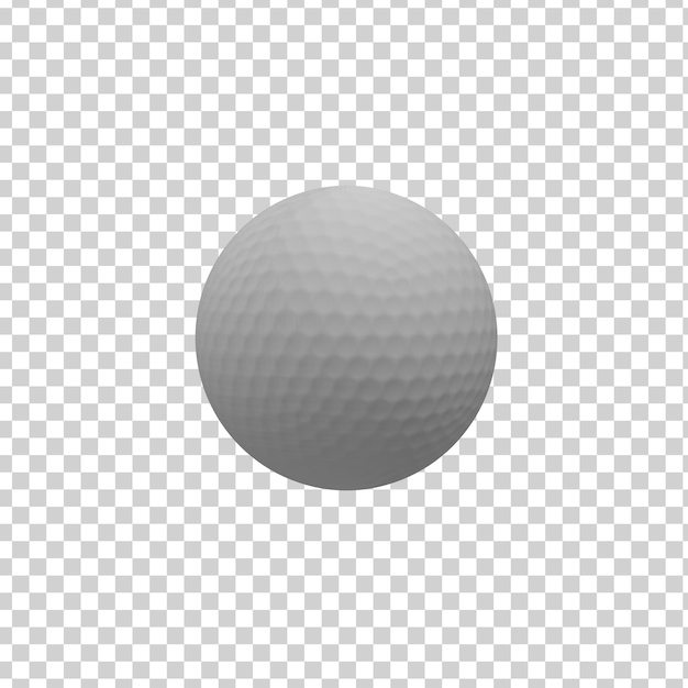 PSD pelota de golf 3d