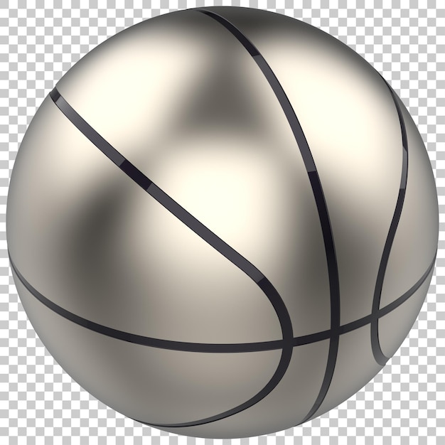 Pelota metálica de baloncesto