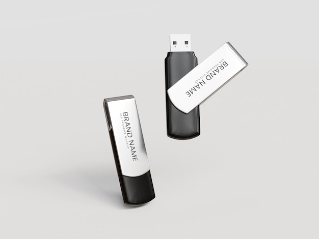 Pen drive PSD o mockup di memoria flash