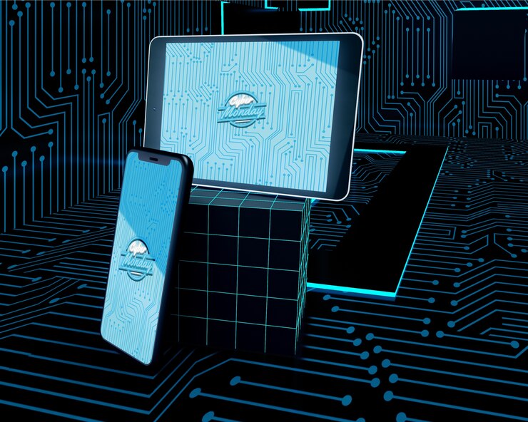 PSD penawaran cyber monday untuk ponsel dan tablet