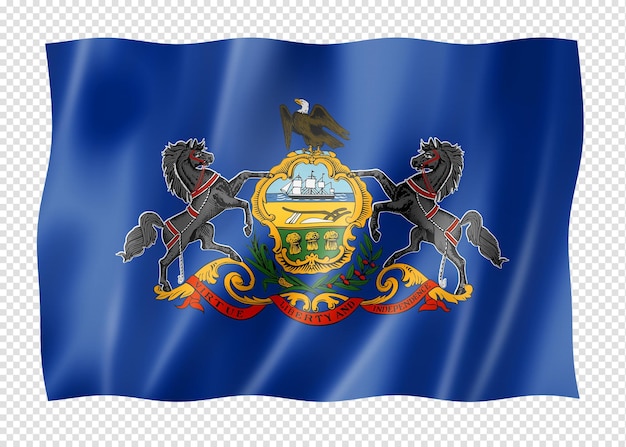 Pennsylvania-Flagge USA