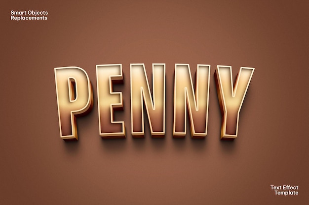 Penny Text Effect