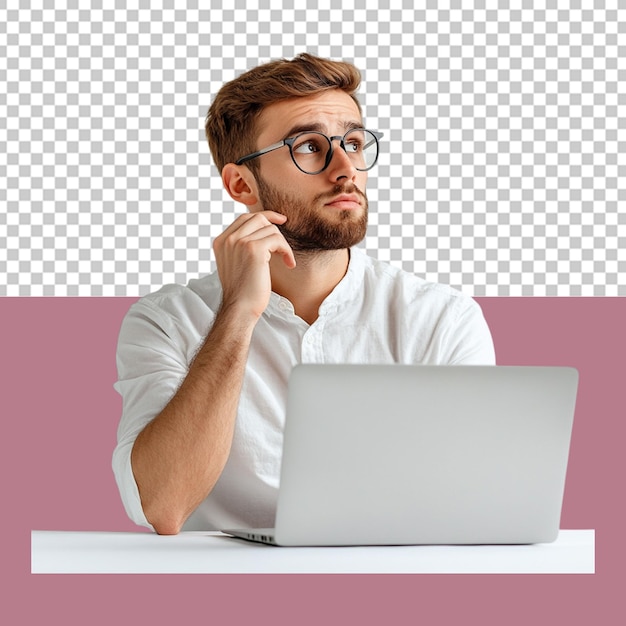 Pensa a un PSD PNG isolato