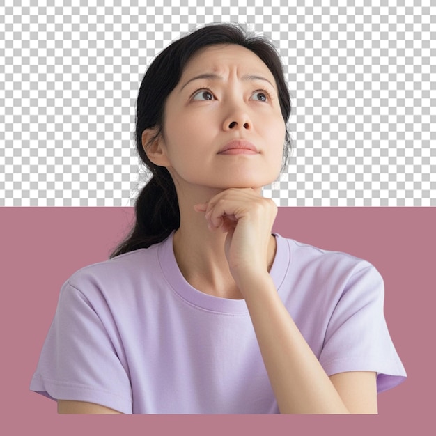 Pensez à un PSD PNG isolé