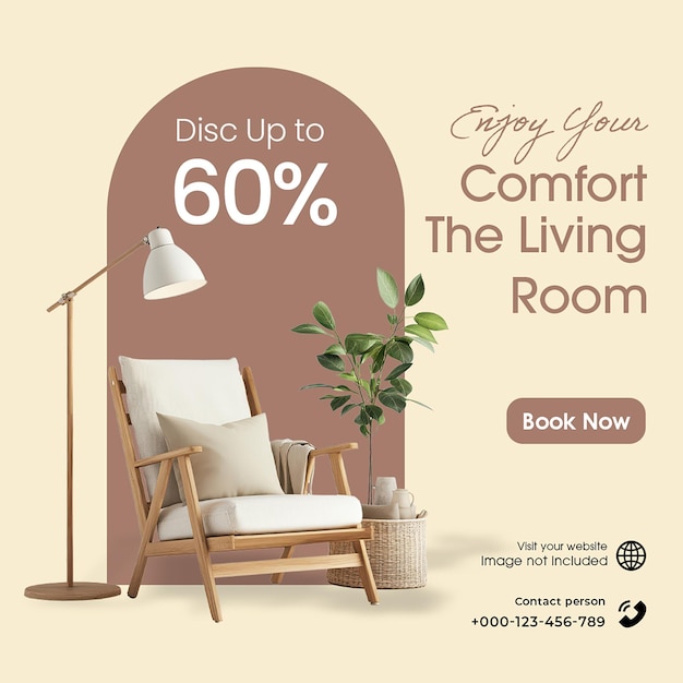 Percentagem de venda Colecção de design com fundo de imagem Modelo de postagem de mídia social