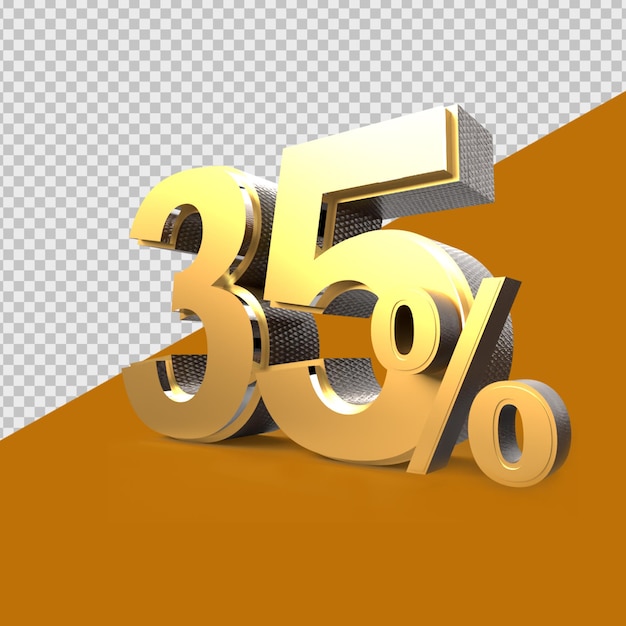 Percentual de renderização 3d 35