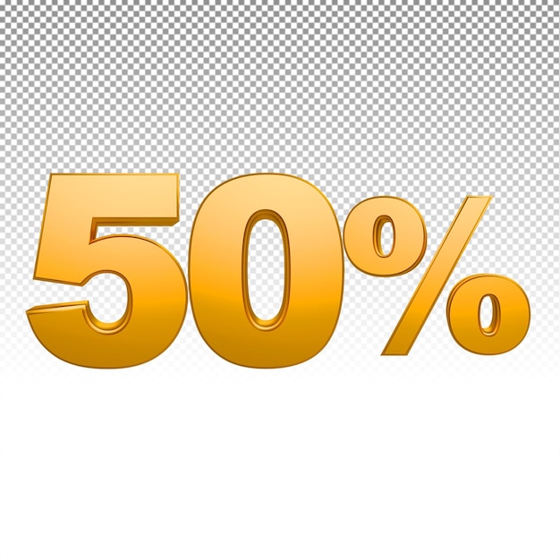 Percentuale Numero 3D
