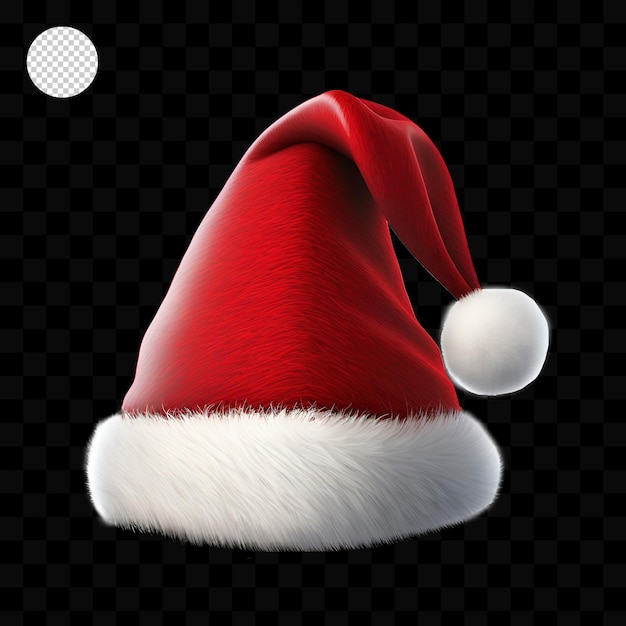 Père Noël chapeau rouge