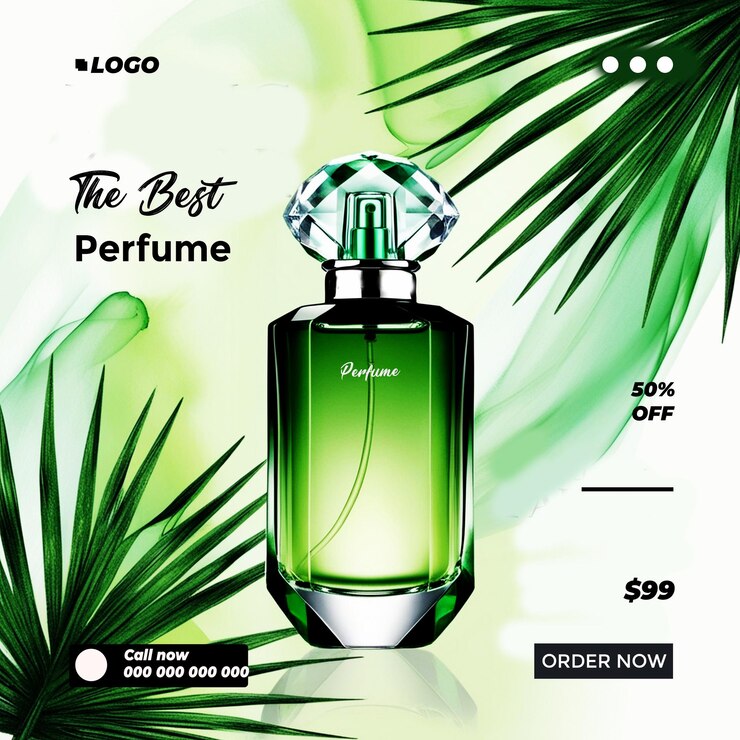 perfume new fragrance post Ai Generate