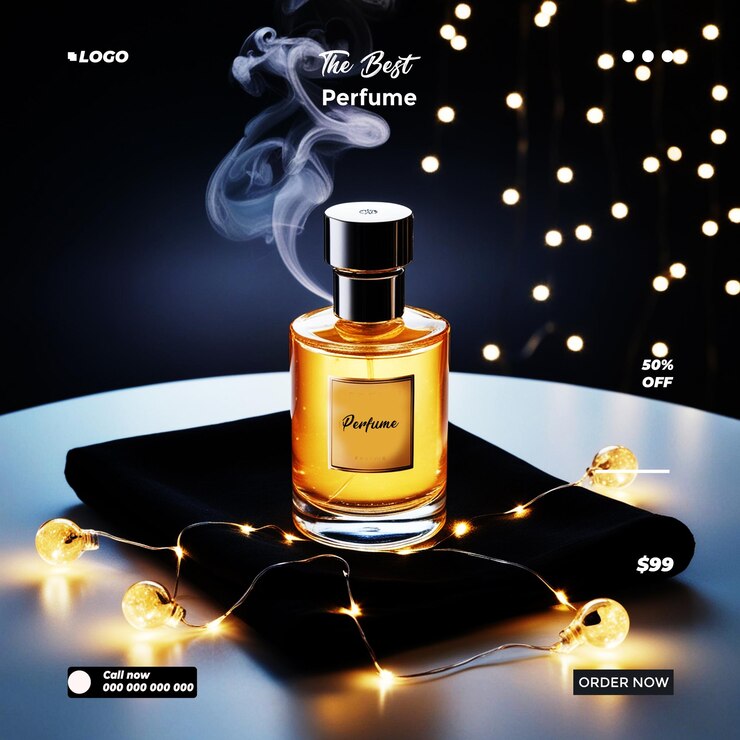 perfume new fragrance post Ai Generate