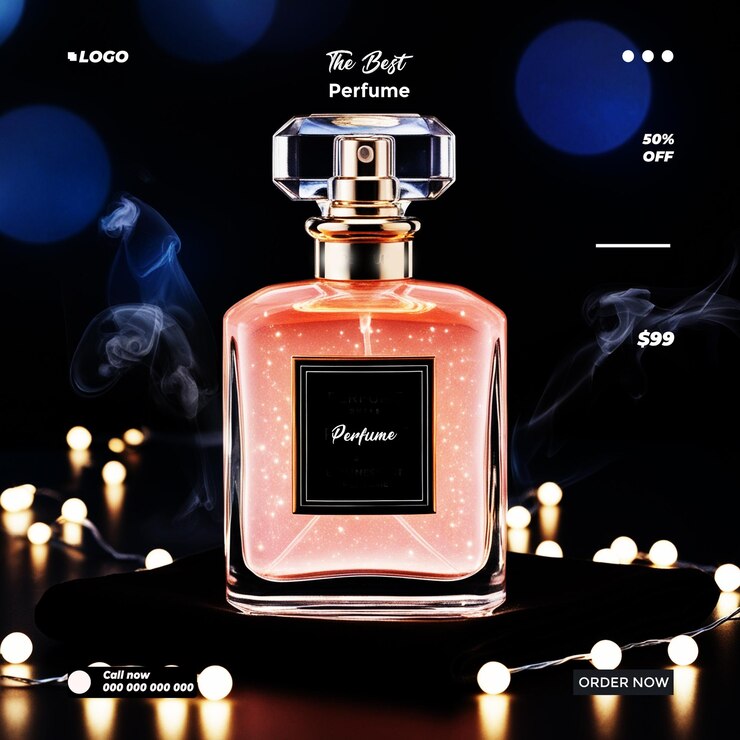 perfume new fragrance post Ai Generate