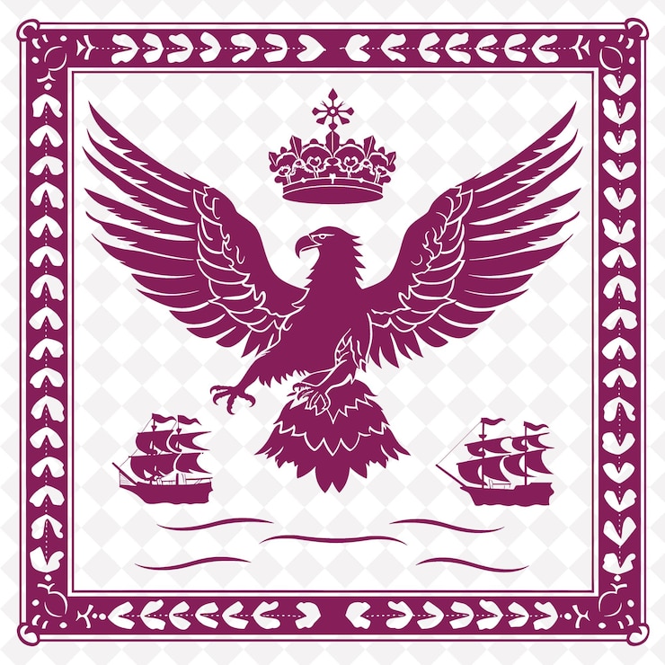 PSD la période coloniale avec un logo colonial avec un symbole culturel de la colonie du mexique