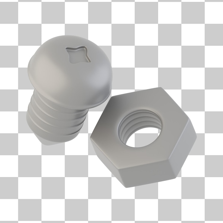 PSD perni 3d iconica illustrazioni 3d