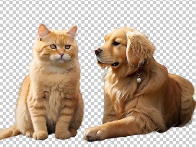 PSD perrito y gatito