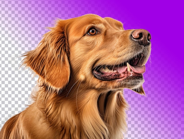 PSD perro golden retriever png