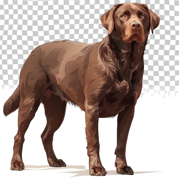 PSD un perro que es marrón