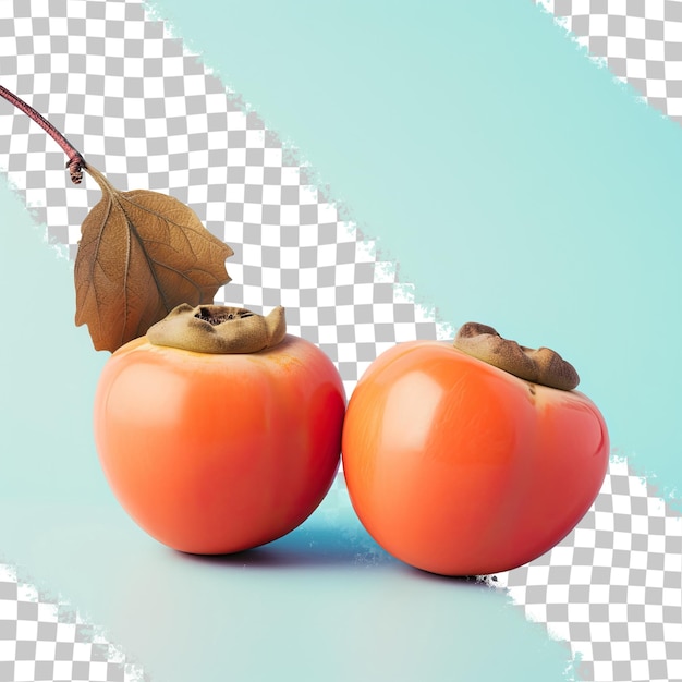 Persimmon Sur Un Fond Transparent