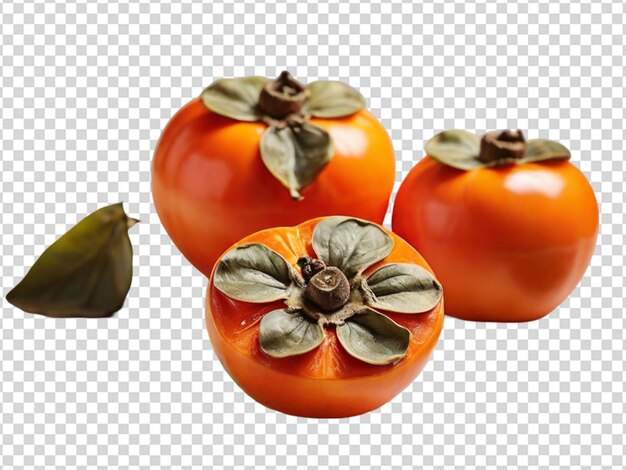 Persimmon Sur Fond Transparent