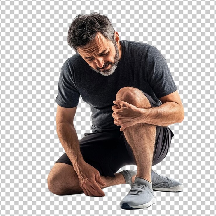 PSD persona che contempla tristemente