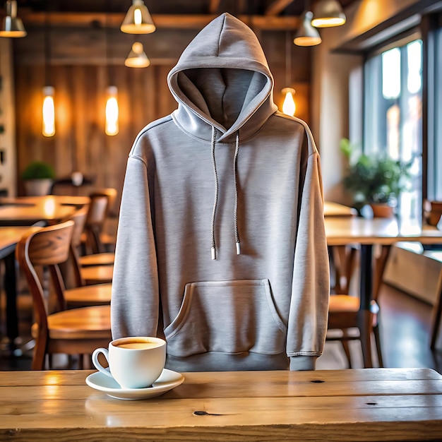 una persona que lleva una sudadera con capucha con una sudadera con capucha
