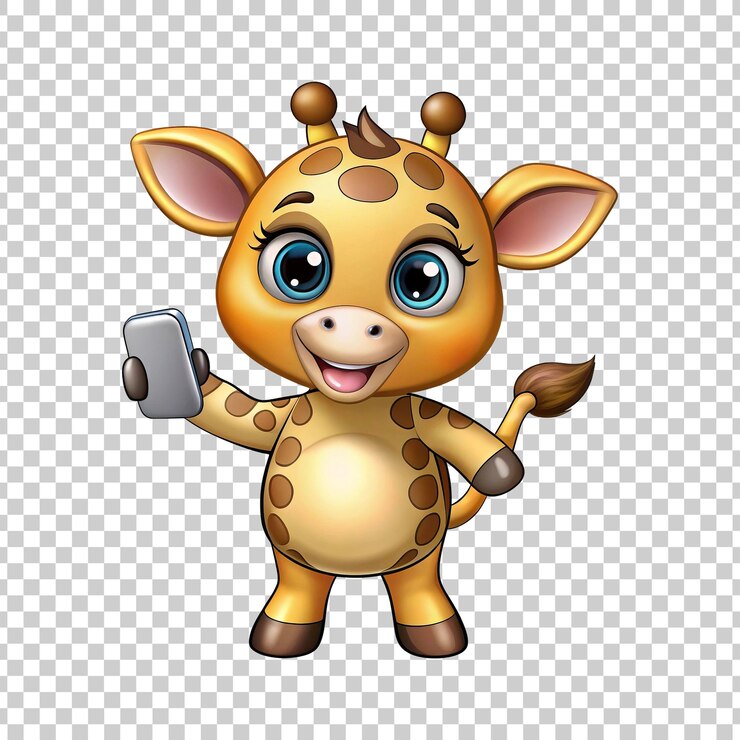 PSD personagem de desenho animado de ovelha de caminhada com mochila e livro em fundo transparente