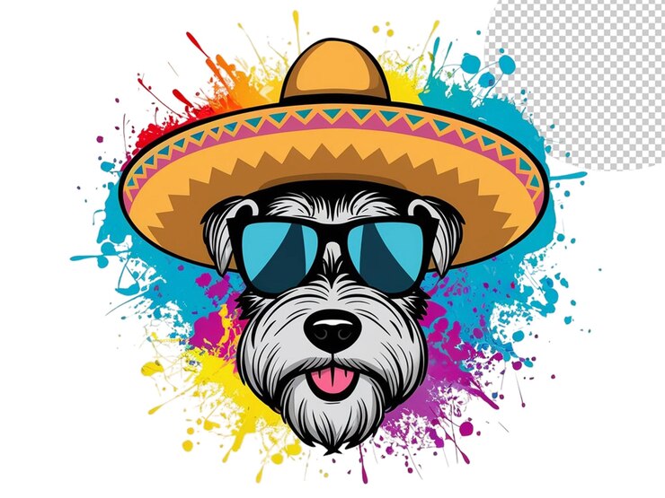 PSD personagem de desenho animado ilustração png