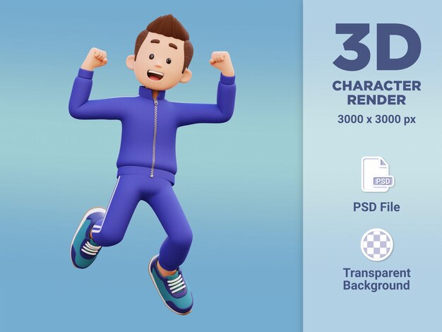 3d masculino personagem dar Está bem placa 24785744 PNG