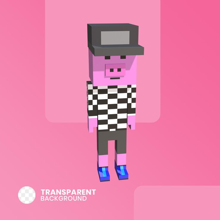 PSD personaggio 3d uomo animale