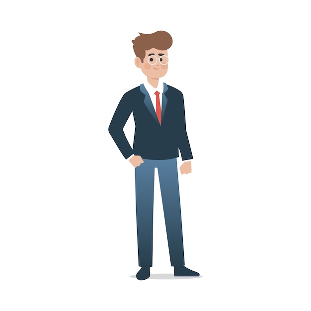 Personaggio dell'uomo piatto