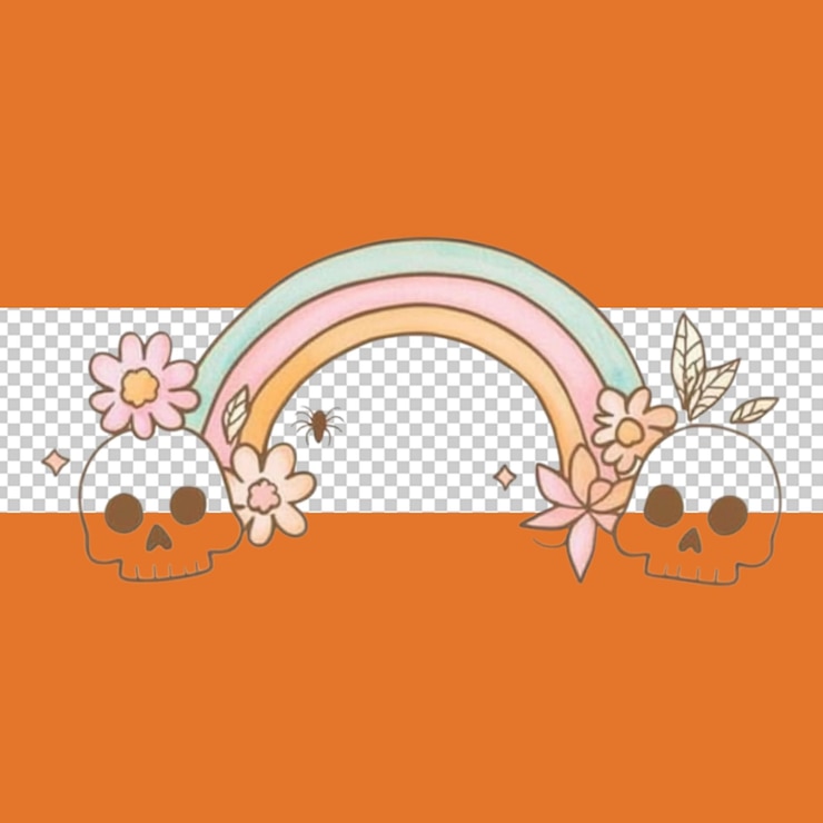 PSD personaggio di halloween png