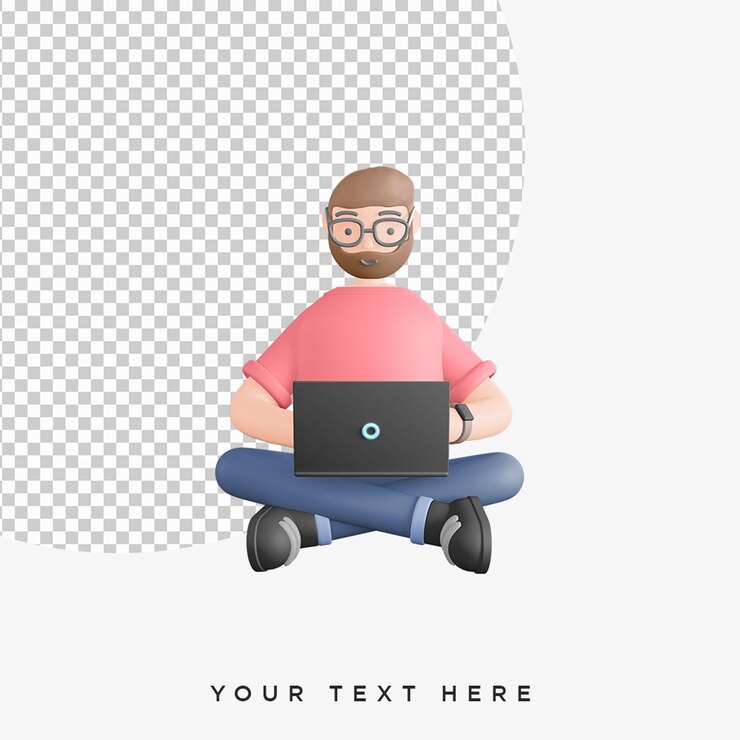 PSD personaje 3d