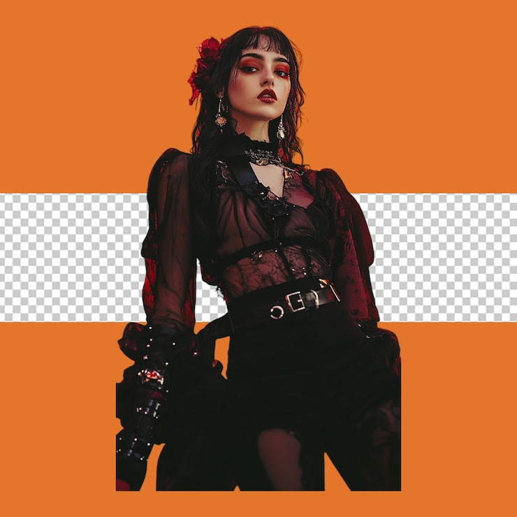 PSD el personaje de halloween png