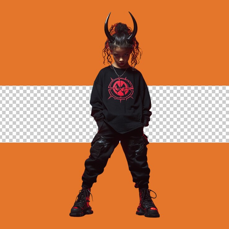 PSD el personaje de halloween png