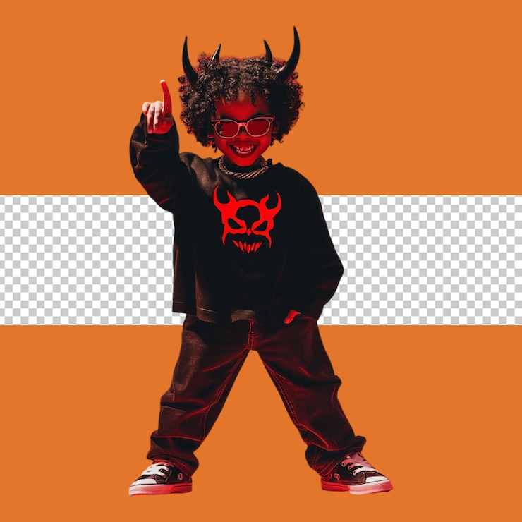 PSD el personaje de halloween png