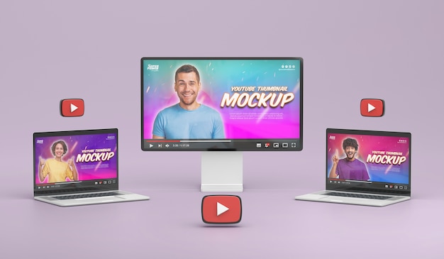 personal computer youtube interface