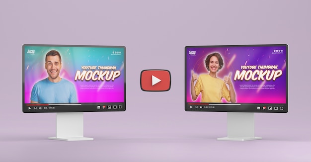 personal computer youtube interface