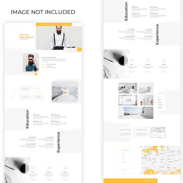Personal-Portfolio-Web-Vorlage