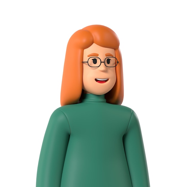 Persone europee personaggio Avatar 3d
