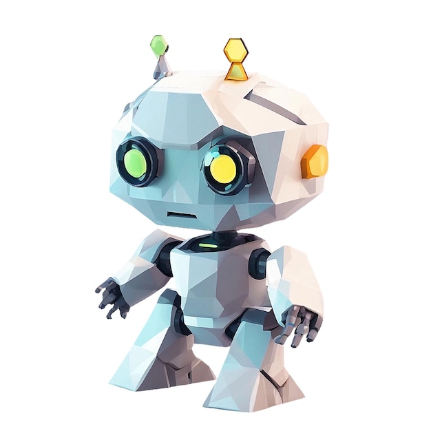 PSD personnage 3d psd du robot