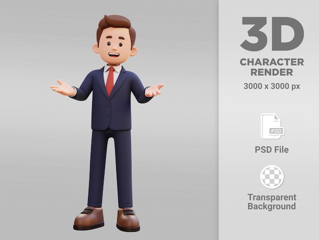 Personnage Masculin 3d Parlant