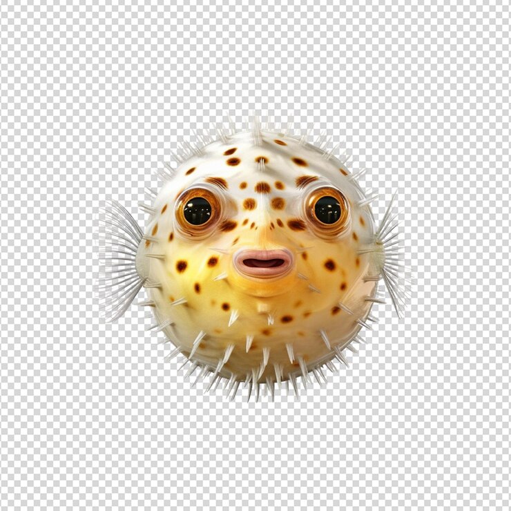 PSD pescado fresco aislado en blanco