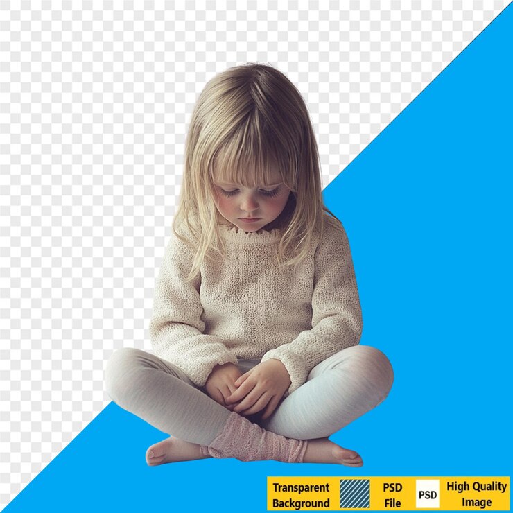 PSD pessoa triste fundo transparente psd retrato emocional expressão triste rosto chorando melancolia